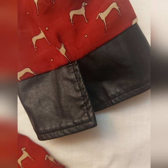 Vintage Inspired Dog Print Wrap Tunic Dress Preppy Equestrian Aesthetic Indie - Picture 13 of 13